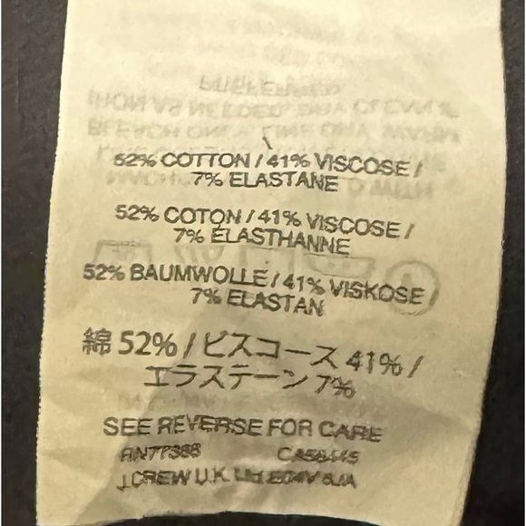 J Crew Navy Pants NWT size 12 - Picture 6 of 8